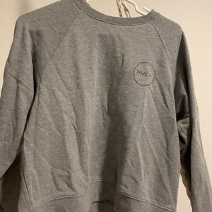 Gray RVCA Crewneck Hoody